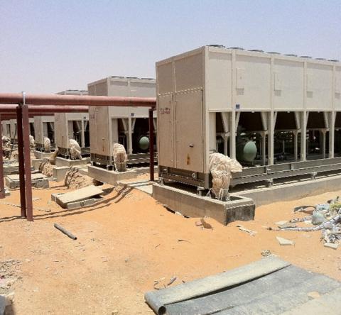 Chillers Plants of El Kharg University in KSA